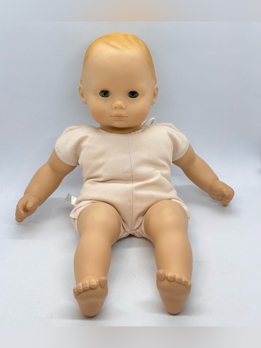 Pleasant Company American Girl Bitty Baby Doll with Molded Blonde Hair Blue Eyes
